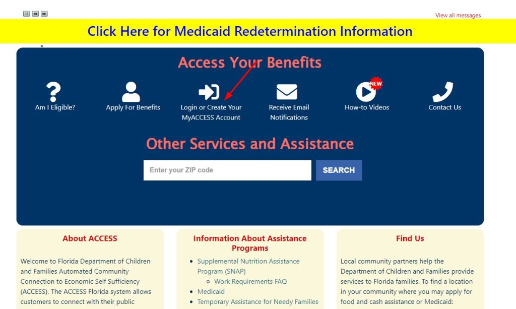 MyAccess Florida Account Login